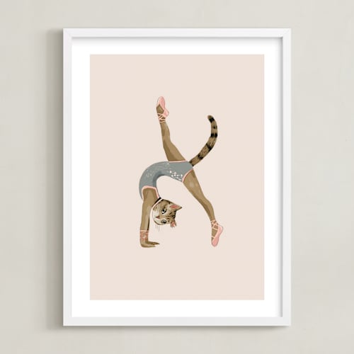 This is a dusty beige art by Malunio called animal all-stars 6