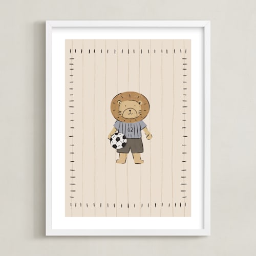 This is a sand nursery wall art with standard by Zove Ahhh called little all-stars 2