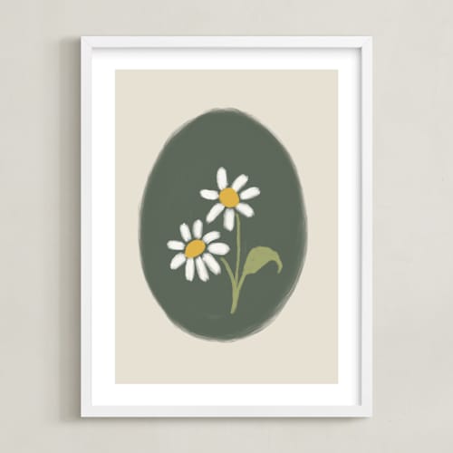 This is a olive green nursery wall art with standard by Huefete called timeless 2