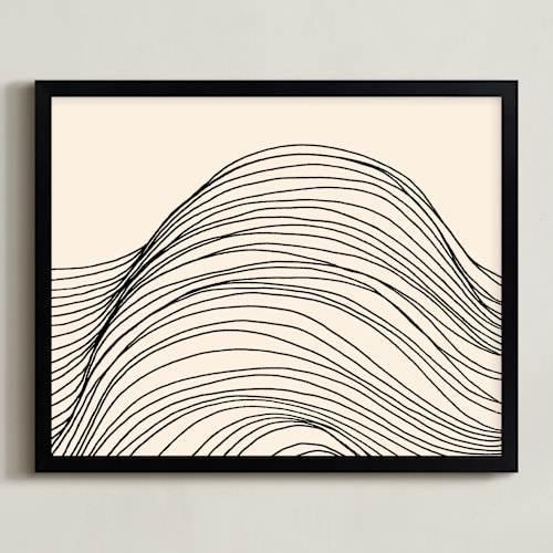 This is a midnight art by Jayne Alfieri called riders curl 1