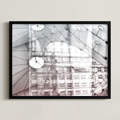 This is a ethereal art by katkerrart called la grande arche paris_photo collage