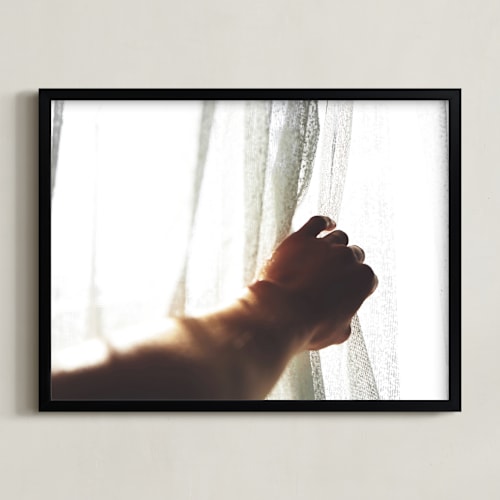 This is a tan art with standard by Catherine Culvenor called let the light in