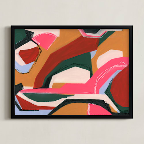 This is a deep pink art with standard by Eunmee Studio called deep pink division