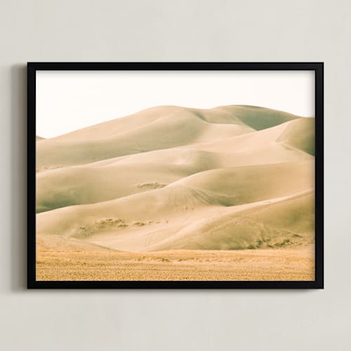 This is a grain of sand art by Ana V. Ramirez called dunescape