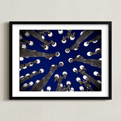 This is a midnight art by Jessica Cheney called the lighthouse