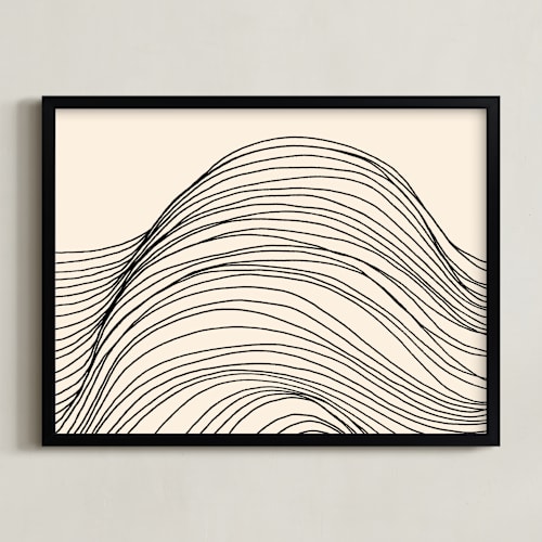 This is a midnight art by Jayne Alfieri called riders curl 1