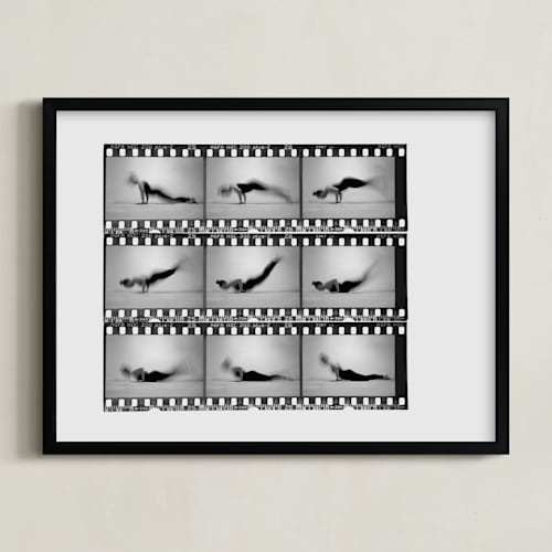 This is a vintage grey art by Kelsey Mucci called the worm in motion