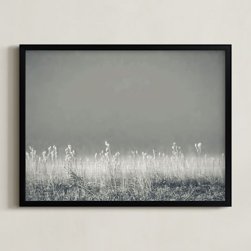 This is a misty grey art by Gabrial Reising called morning impressions