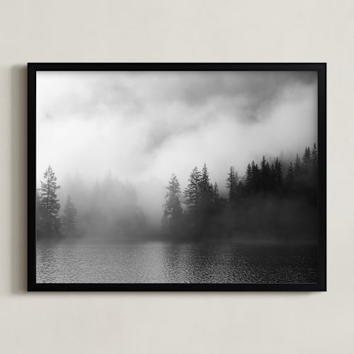 This is a dark grey art by Jennifer Morrow called dark fog