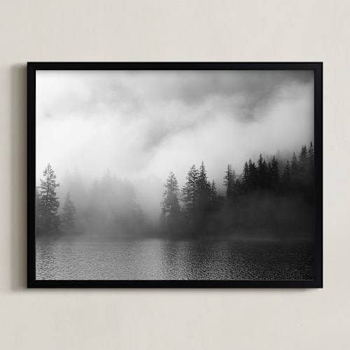 This is a dark grey art with standard by Jennifer Morrow called dark fog