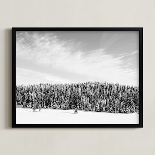 This is a cloudy day art by Jamie Lollback called stand tall