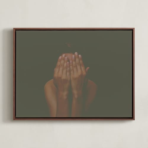 This is a umber art by Maja Cunningham called i don't like my picture taken