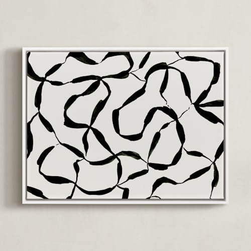This is a black jack art by Jaqui Falkenheim called chain of events