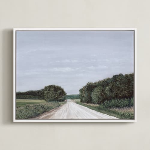 This is a field green art by Hettie Roberts called backroad