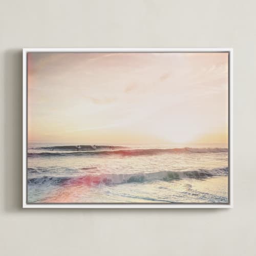 This is a lomo art by Kamala Nahas called beach affect