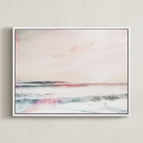 This is a bleached art by Kamala Nahas called beach affect