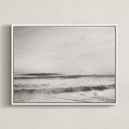 This is a silver art with standard by Kamala Nahas called beach affect