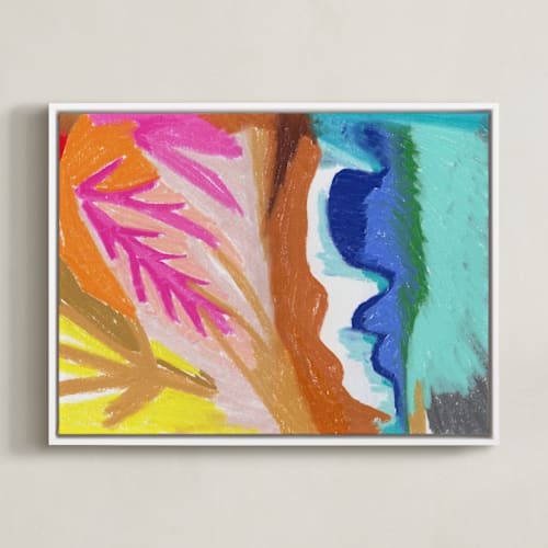 This is a vivid art by Khara Ledonne called lush luck