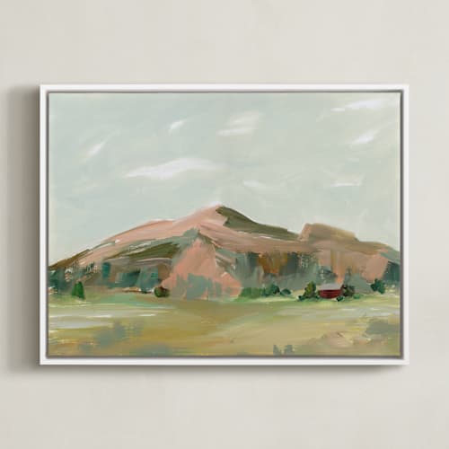 This is a desert art by Lindsay Megahed called ranch house