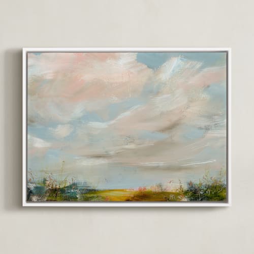 This is a blush art by Lindsay Megahed called looking up