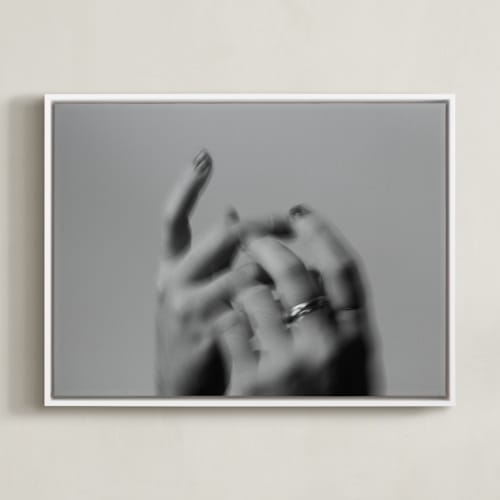This is a black and white art by Danielle LaRose called desire ii