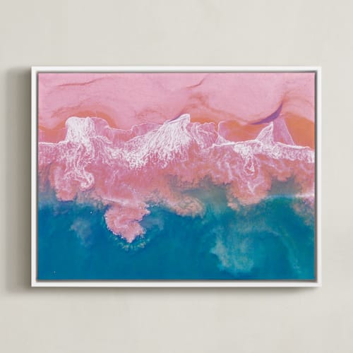This is a ocean art by Shari Margolin called marbleization