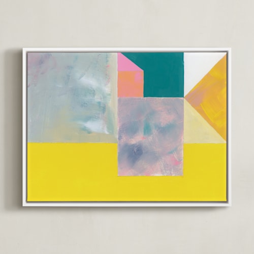 This is a sunshine yellow art by Christina Flowers called daydreamer