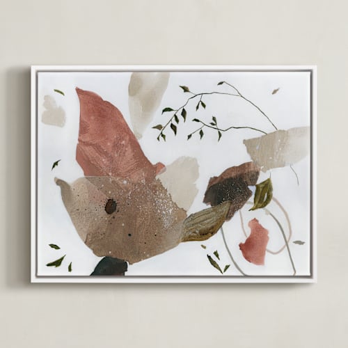 This is a blush pink art by Sarah McInroe called meet me there