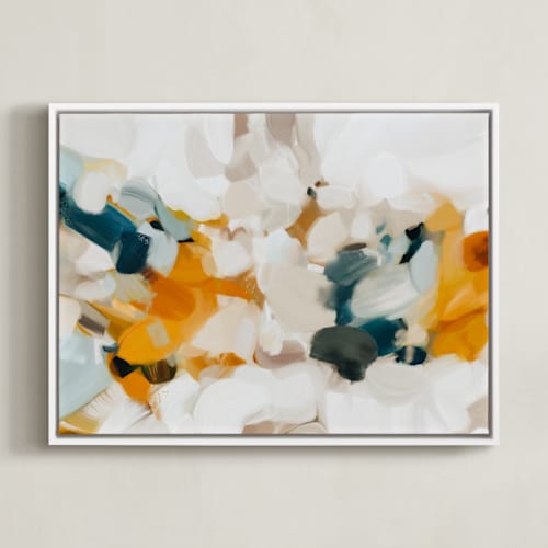 This is a navy blue art by Parima Studio called alongside
