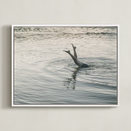 This is a mist art by Sara Hicks Malone called nightswimming