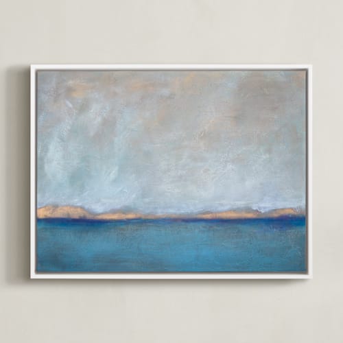 This is a soft sea art by Julia Contacessi called linen coast