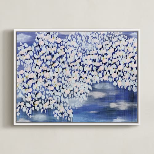 This is a sodalite blue art by Denise Wong called billow