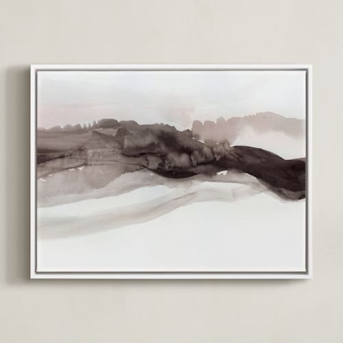 This is a matterhorn art with standard by Melanie Severin called softly layered