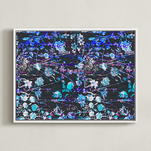 This is a midnight art by Teo called painted midnight garden