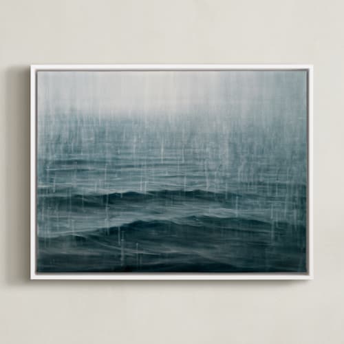 This is a night art by Brian Sostrom called snows of pend oreille