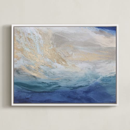 This is a sea art with standard by Julia Contacessi called escaping elba