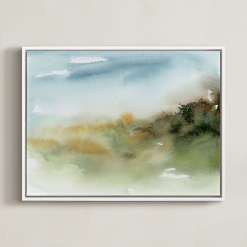 This is a pine art by Lindsay Megahed called inbetween spaces