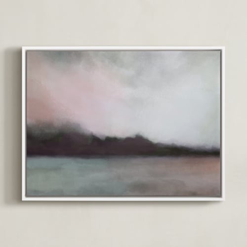 This is a cascade grey art by AlisonJerry called cascade harbor