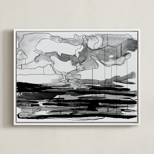 This is a black & white art by Stephanie Nowotarski called missouri