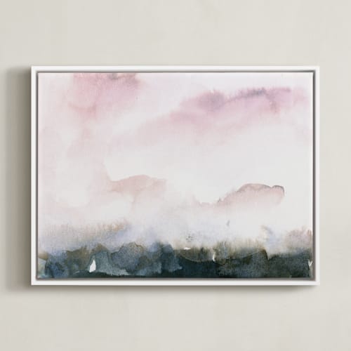 This is a pinkn art by Lindsay Megahed called wake i