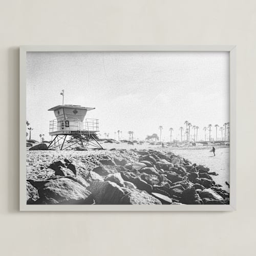 This is a ink art by Kamala Nahas called beach affect 2