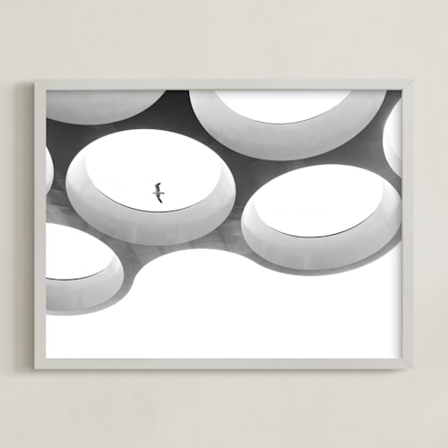 This is a black & white art by Angie McMonigal called in flight