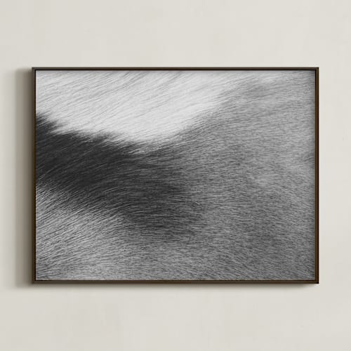 This is a black and white art by Catherine Culvenor called fade