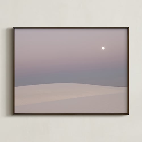 This is a dusk art by Tania Medeiros called desert dusk i