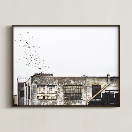 This is a winter white art by Kaitlin Rebesco called brooklyn