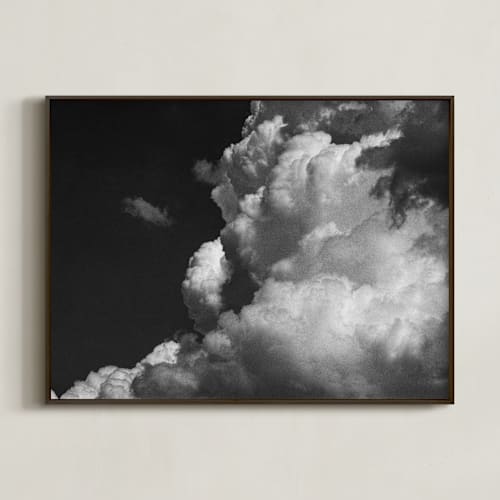 This is a black & white art by Mac Harris called untitled