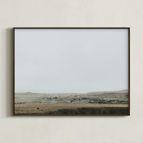 This is a sage bouquet art by Alicia Abla called landscape under fog
