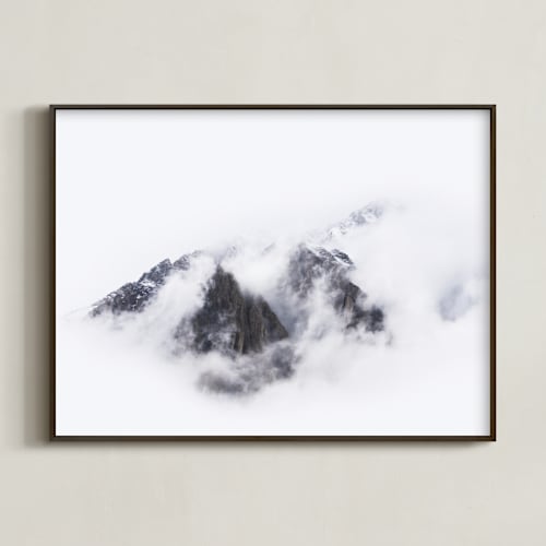 This is a cloud white art by GeekInk Design called top of the world