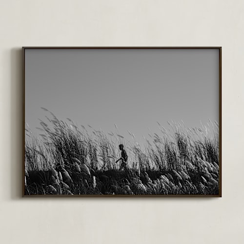 This is a dusk art by Alaric Yanos called flight and hike ii