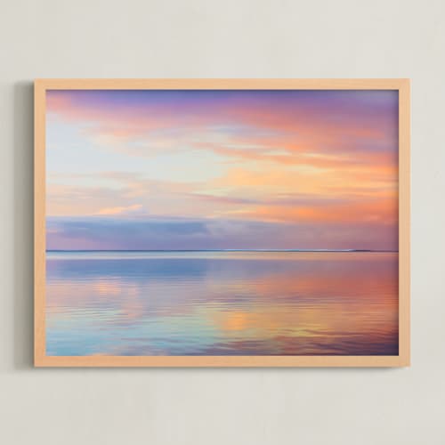 This is a sunrise pastels art by Zemina Zaferakis called across the reef